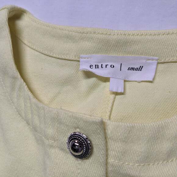 Entro‎ Honeysuckle Button Up Denim Mini Dress - Picture 2 of 4